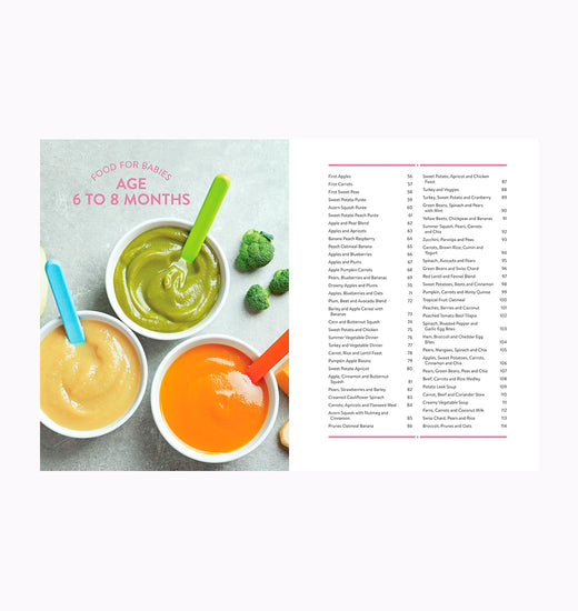 Libro Baby Food in an Instant Pot (Inglés)