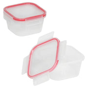 Set de 2 contenedores cuadrados de plástico Airtight Snapware 307 ml