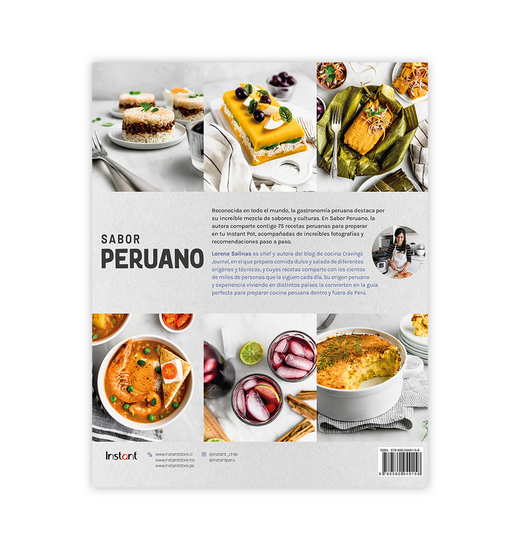 Libro Sabor peruano: 75 recetas para tu Instant Pot