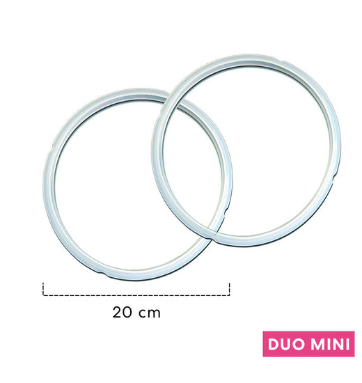 Pack de 2 anillos selladores transparentes Instant Pot Duo 30
