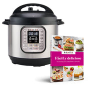 Pack Olla Instant Pot Duo 80 + Libro Fácil y delicioso