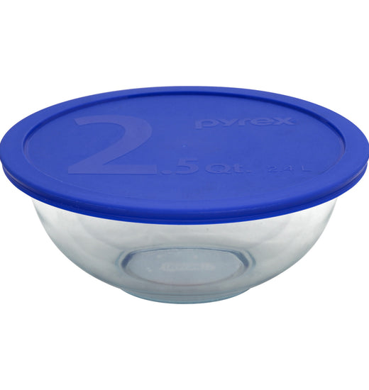 Bowl de vidrio con tapa Prepware Pyrex 2.4 litros
