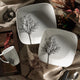 Set de vajilla Timber Shadows de 16 piezas
