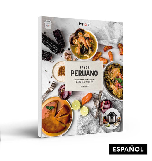 Pack Olla Instant Pot Duo 80 + Libro Sabor Peruano
