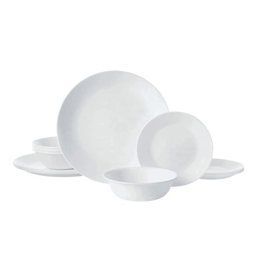 Set de Vajilla 12 piezas Corelle Winter Frost White