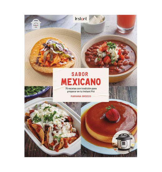 Pack olla Instant Pot Duo 30 (3 litros)  + Libro sabor Méxicano Instant Pot