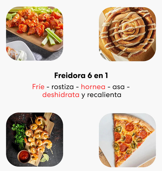 Pack Freidora de Aire instant ClearCook Plus 5.7 litros + Libro Instant Chef