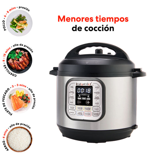 Instant Pot Duo 80 (8 litros), olla multicooker a presión eléctrica