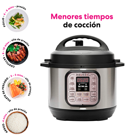 Pack Olla Instant Pot Duo 30 + Libro Paso a Paso