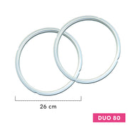 Pack de 2 anillos selladores transparentes Instant Pot Duo 80